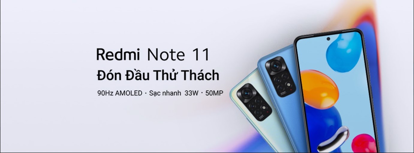 Đón đầu thử thách cùng dòng sản phẩm Redmi Note 11 Series hoàn toàn mới