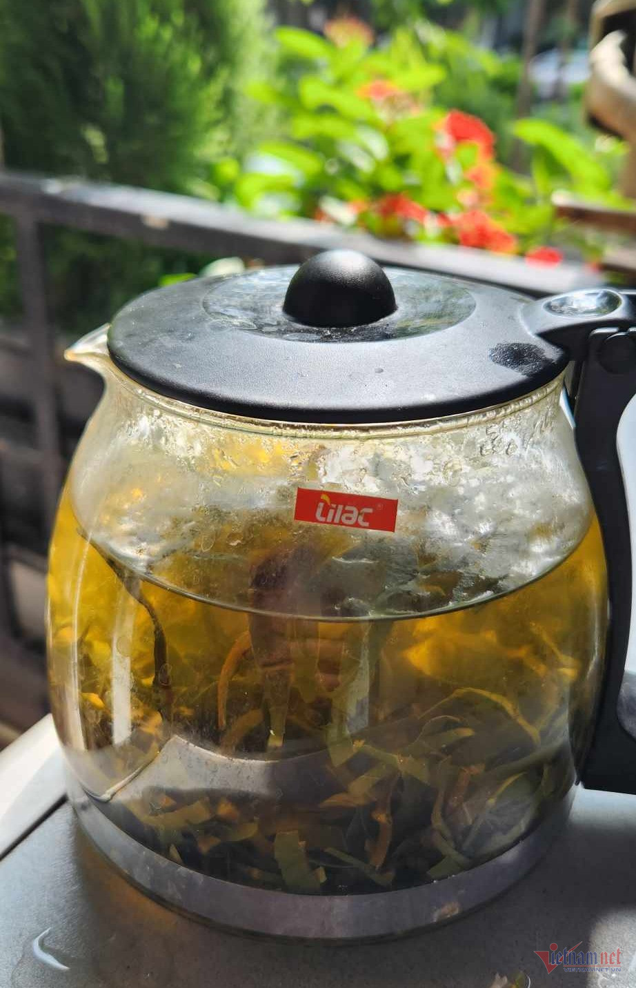 Mùa thu hái lá sen phơi khô, cất giữ dùng như trà, hỗ trợ giảm cân